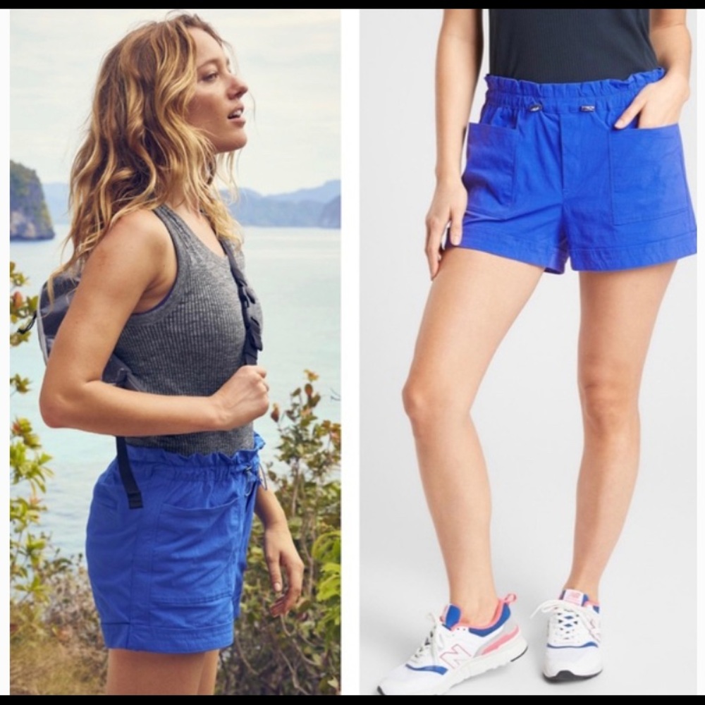 ISO Athleta Trekkie Paper Bag Shorts - Size 2